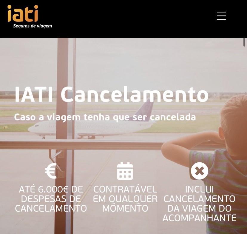 Product Iati seguros de viagem