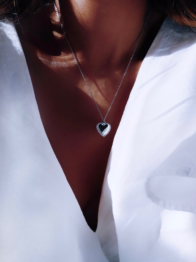 Social Colar coração 