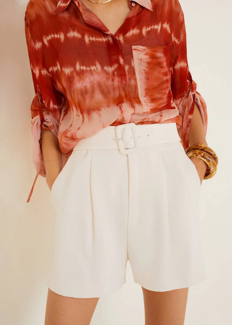 Social Shorts Fluidos Pinça