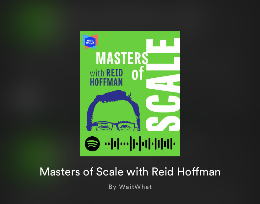 Fashion Masters of Scale with Reid Hoffman 