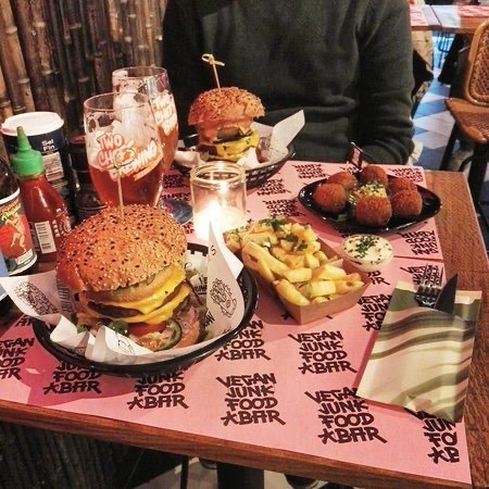 Restaurants Vegan Junk Food Bar