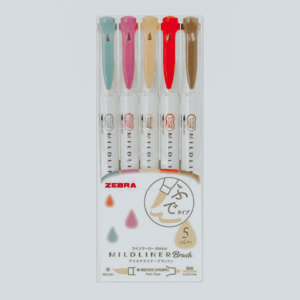 Fashion Marcador Mildliner Brush 