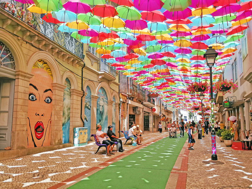 Águeda - Umbrella Sky Project