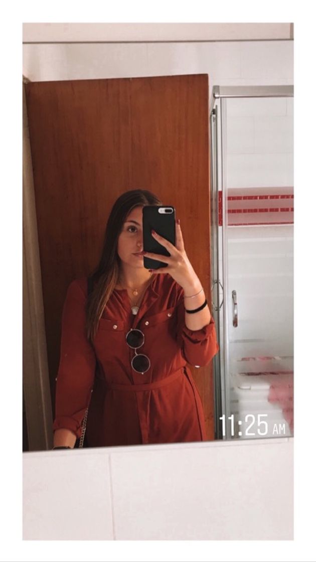 Social Vestido tijolo 