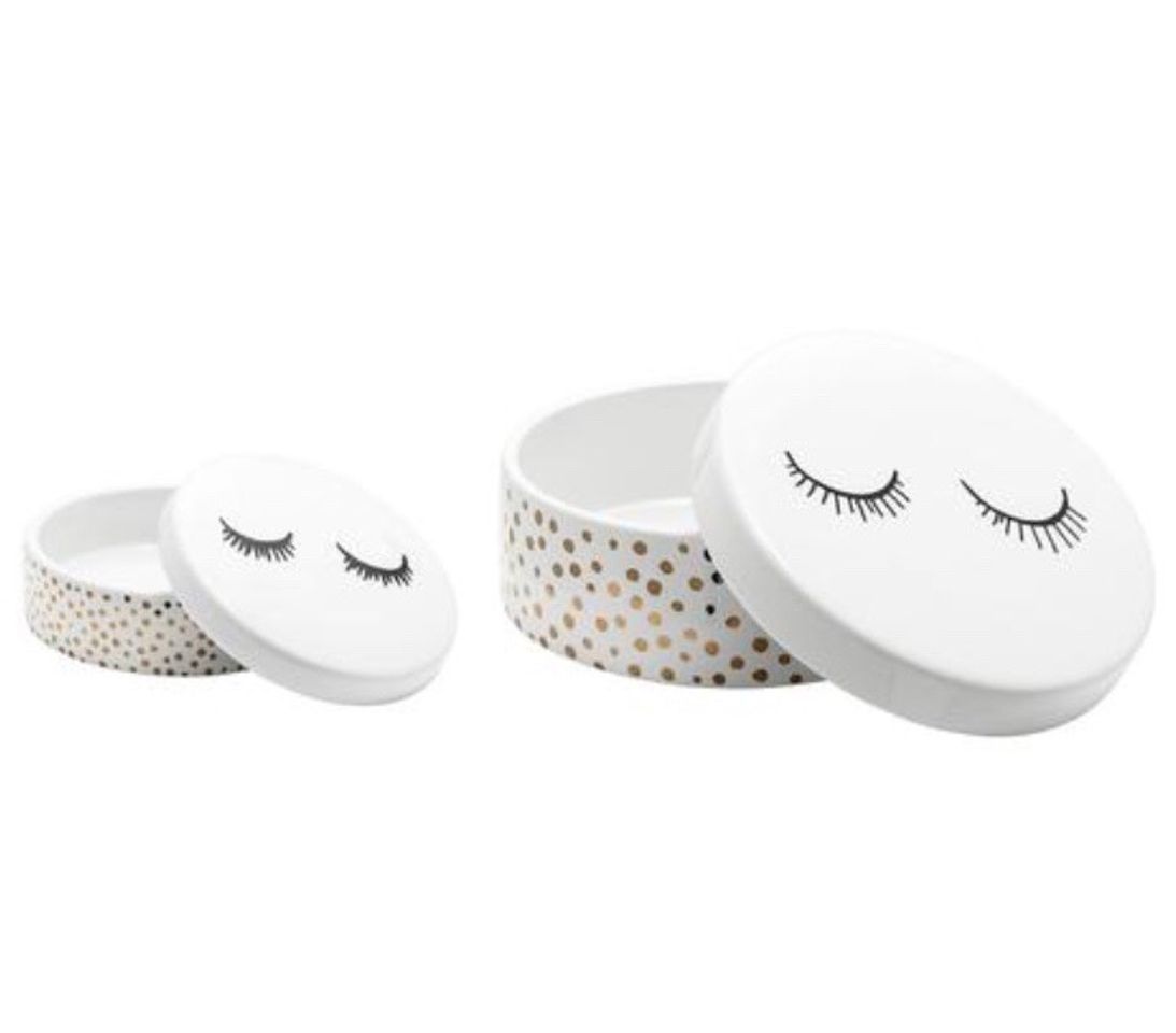 Moda Set de cajas decorativas Lashes