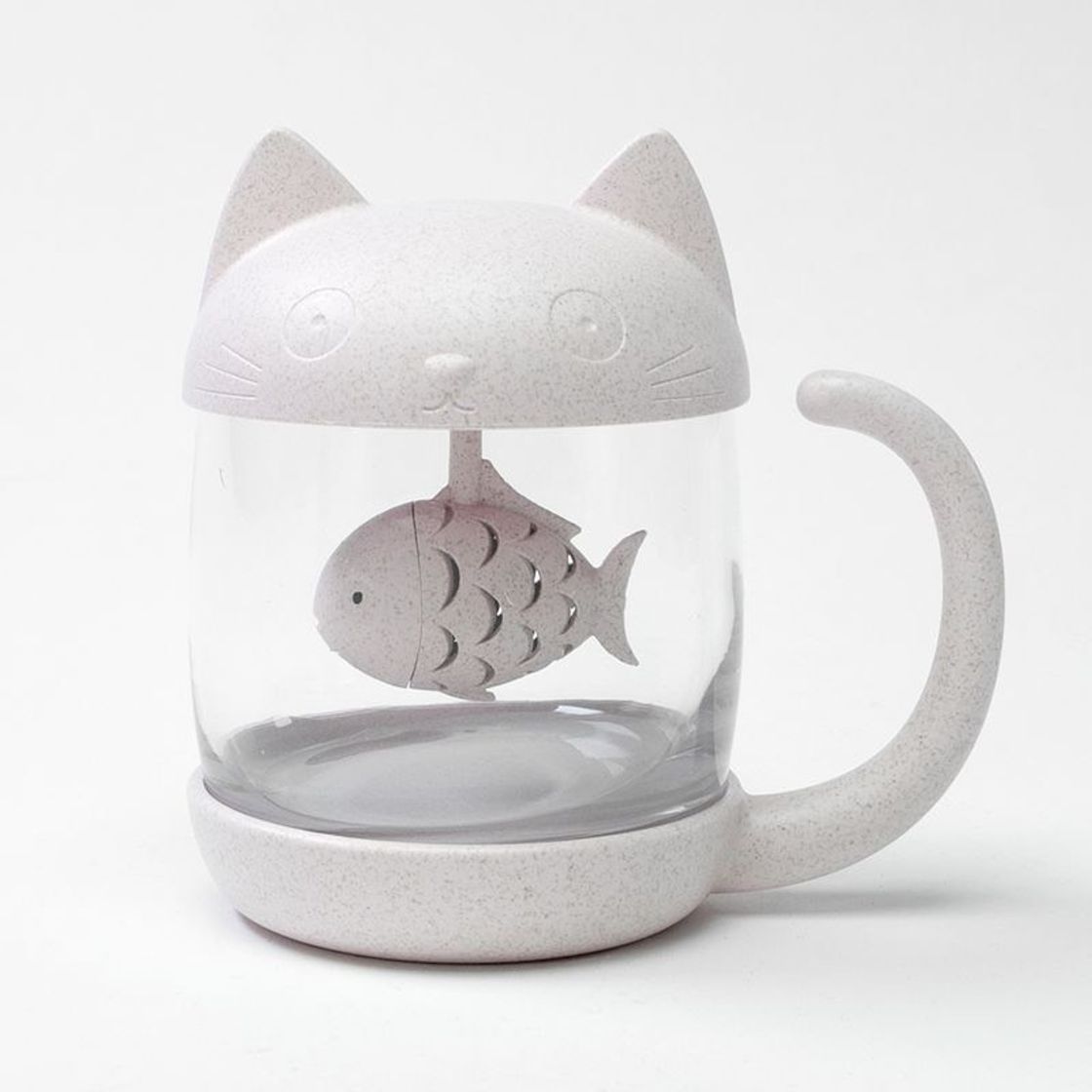 Social TAZA EN FORMA DE GATO