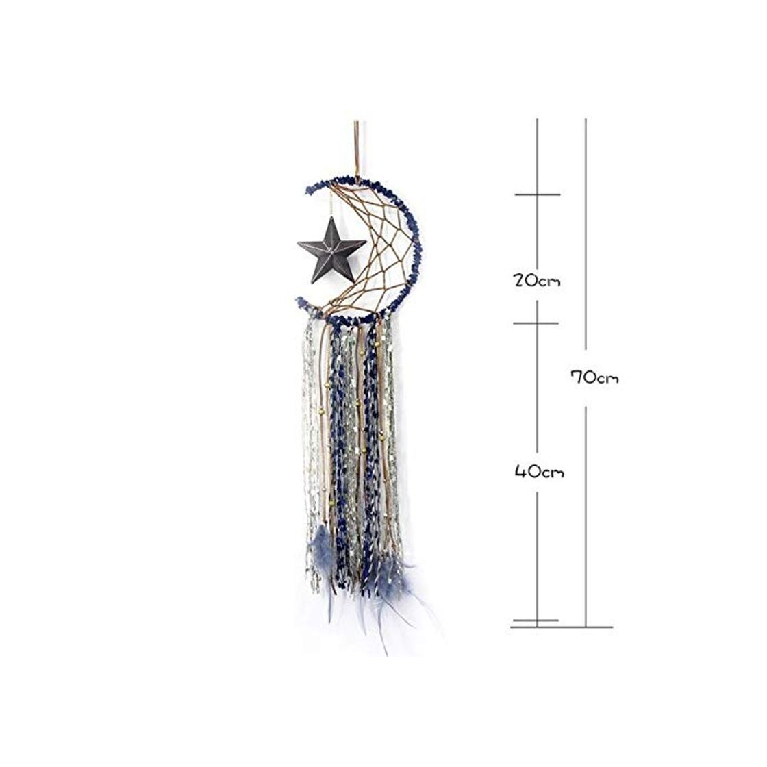 Product BDWS Atrapasueños Nórdico doméstico pena Dreamcatcher Parede pendurado decoração sonho Net Vento sinos decoração para casa para o Quarto Meninas decoração do Quarto Espanha B