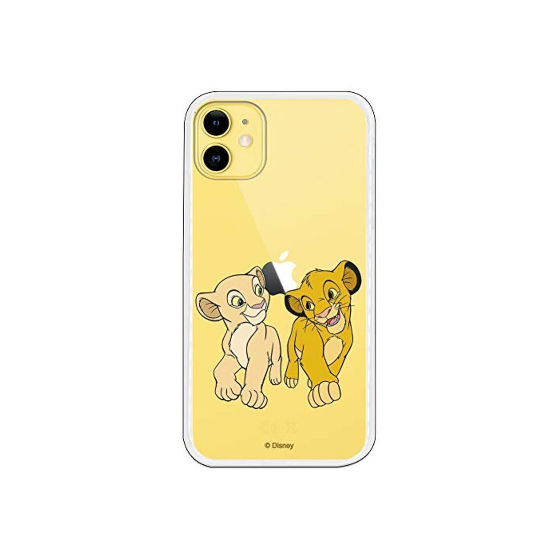 Electrónica Funda para iPhone 11 Oficial de El Rey León Simba y Nala