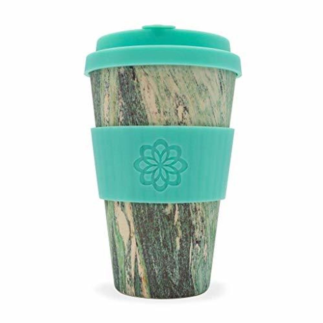 Lugares Ecoffee Cup Marmo Verde Multicolor, Turquesa Café 1pieza(s) tazón - Taza/Vaso