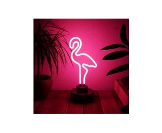 Flamingueo Flamenco Luces de Neon - Letrero Luminoso con forma de Flamenco