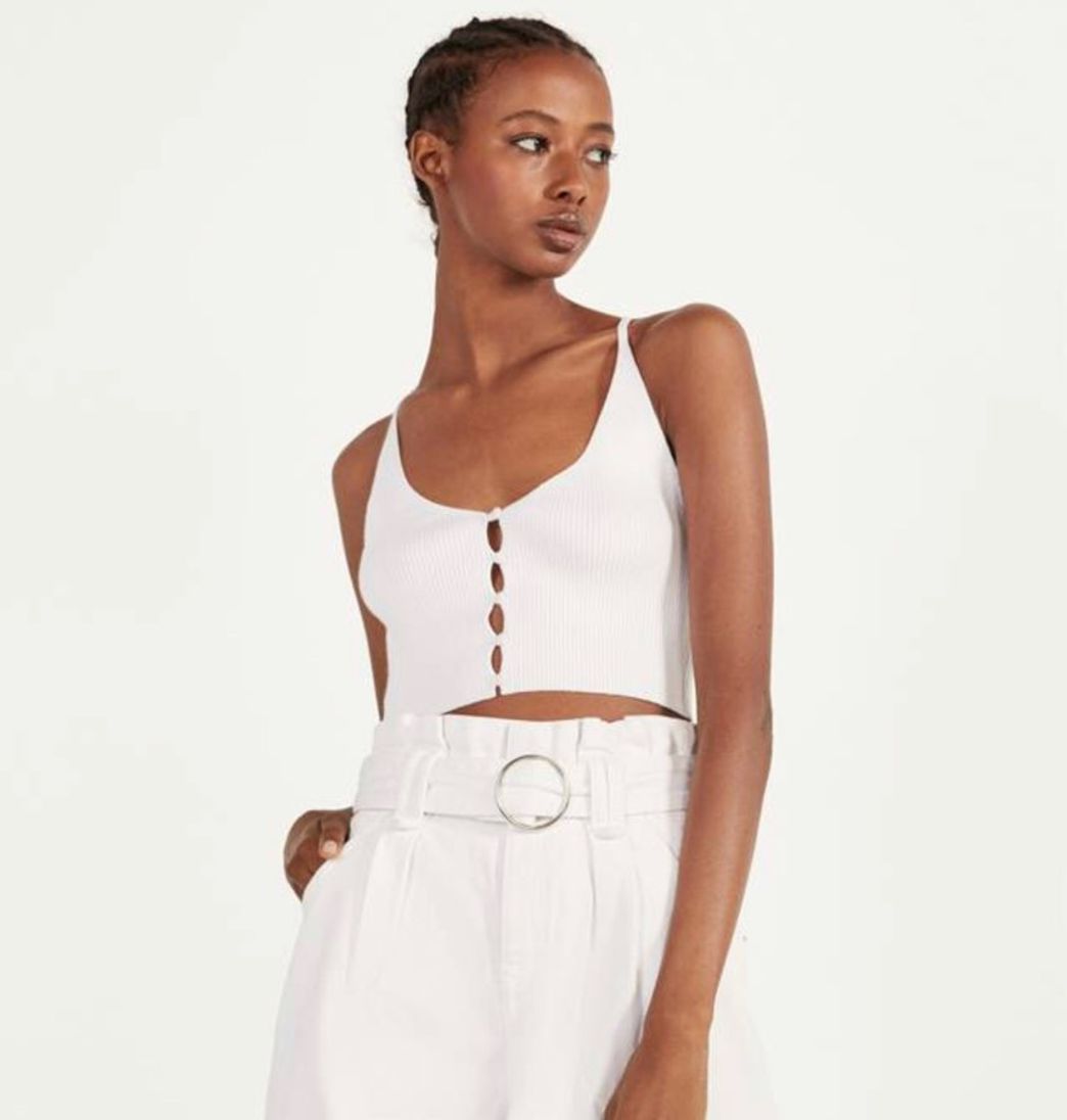 Social Top com botões 