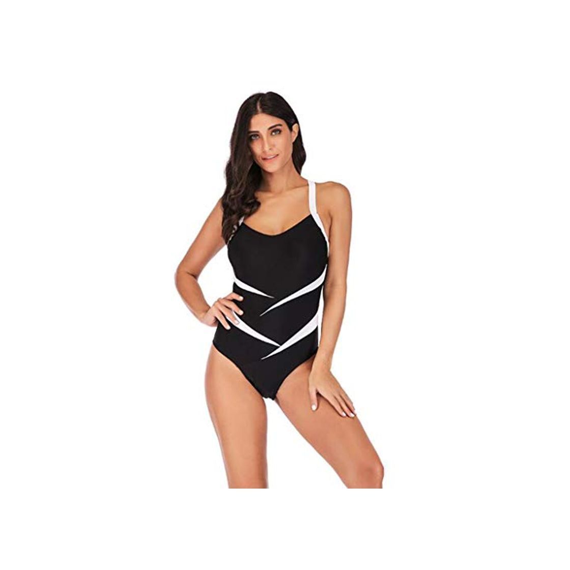 Producto TD Bikini Traje De Baño Pieza Bikines Tankinis Ajustado Empalme Sexy Sin