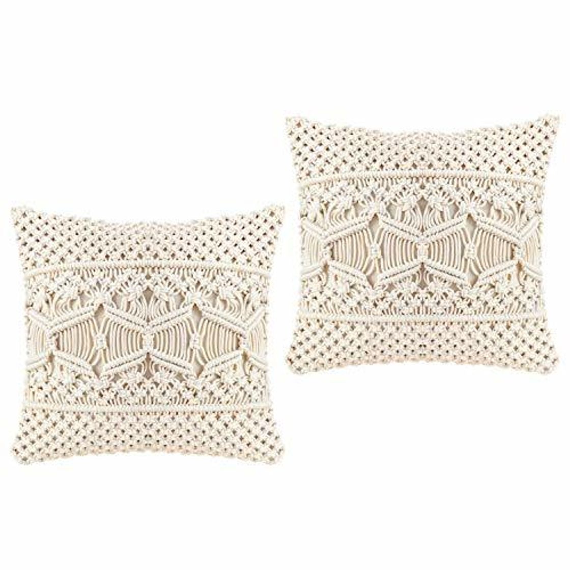 Product Mkouo Funda de Almohada Macramé Funda de cojín