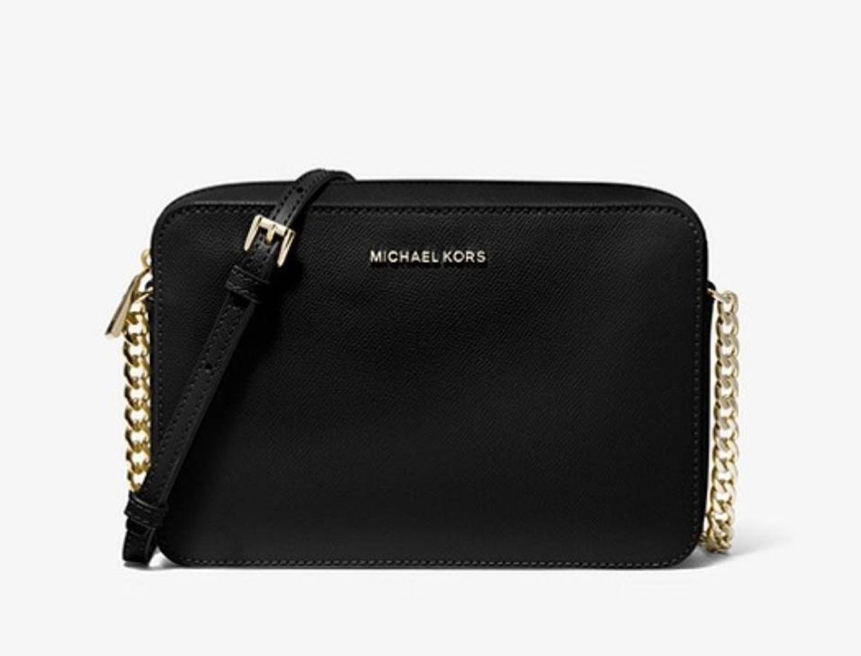 Social Michael Kors Jet Set Large Saffiano Leather Crossbod Bag 