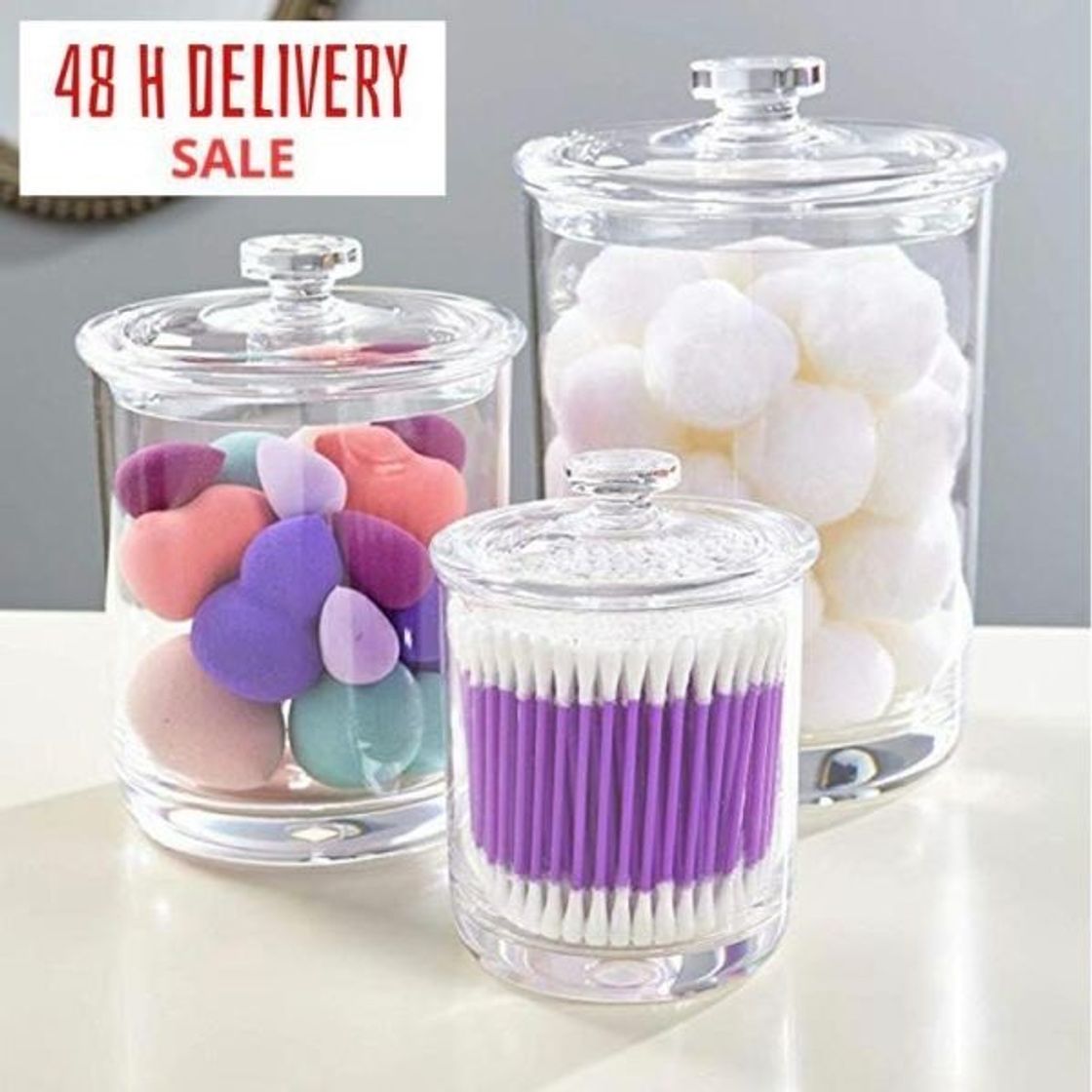 Organizadores para bastoncillos/ algodones