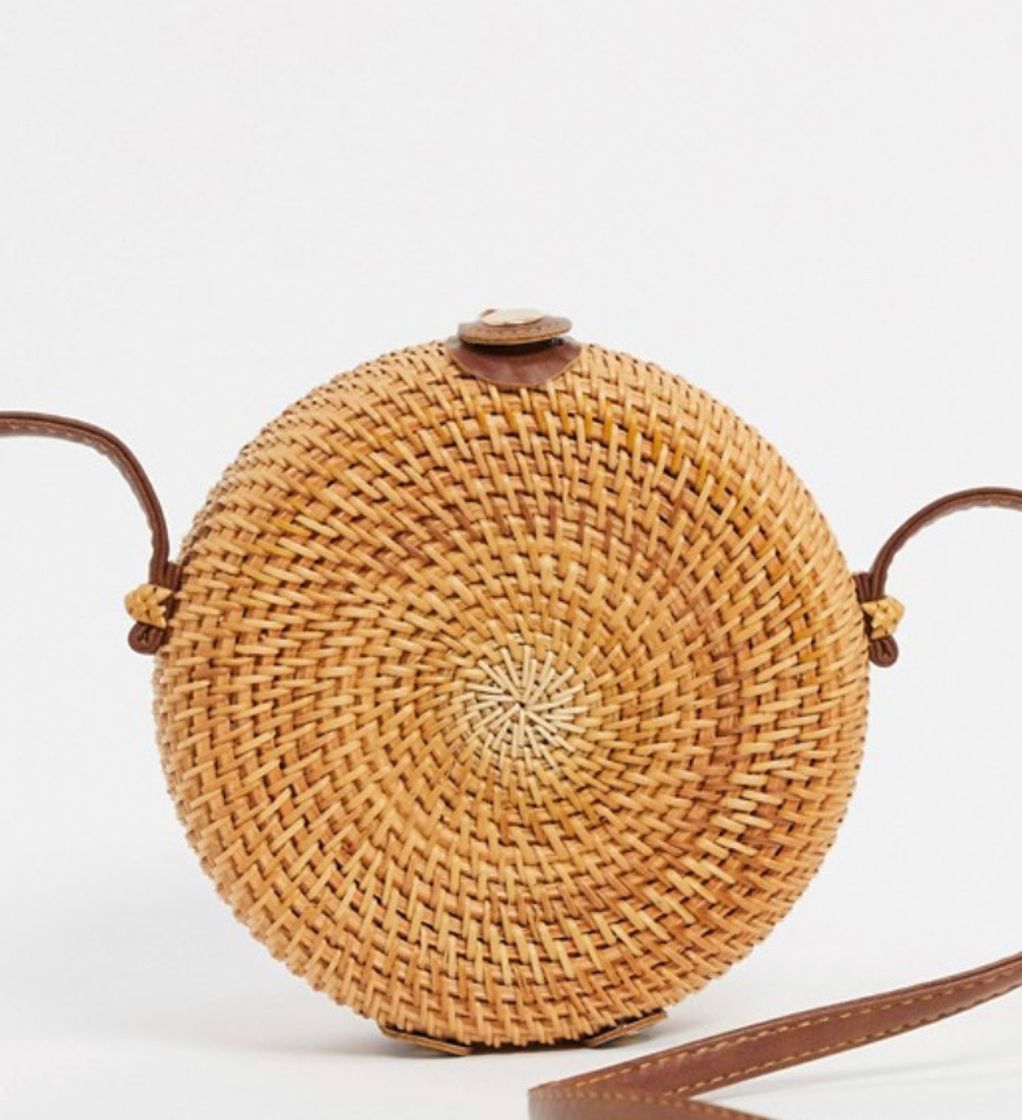 Social Bolsa transversal em rattan