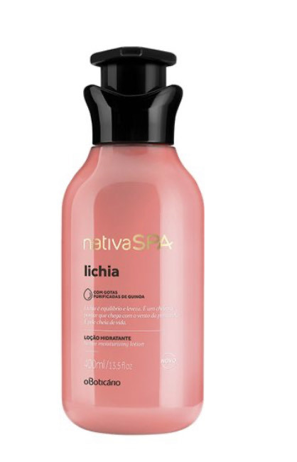 Moda Nativa SPA Loção Hidratante Lichia 