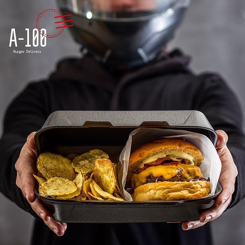 Restaurantes A-100 Burger Delivery