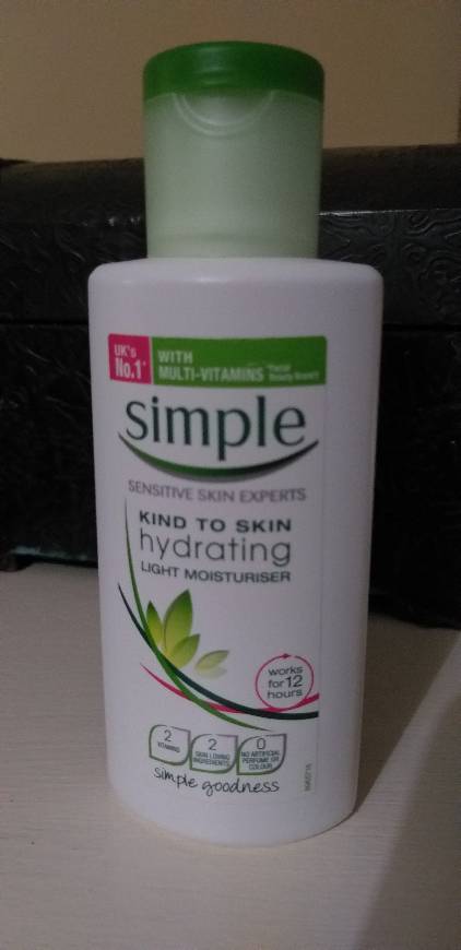 Product Creme hidratante Simple