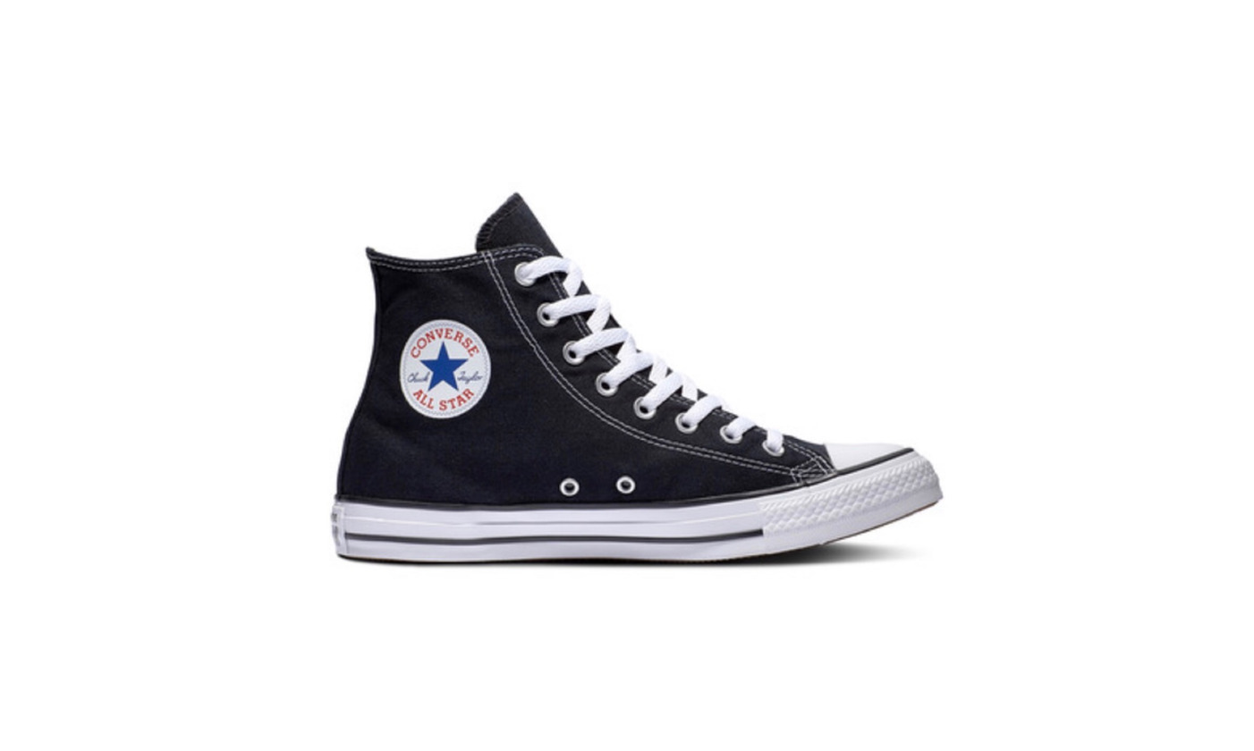 All star pretos bota