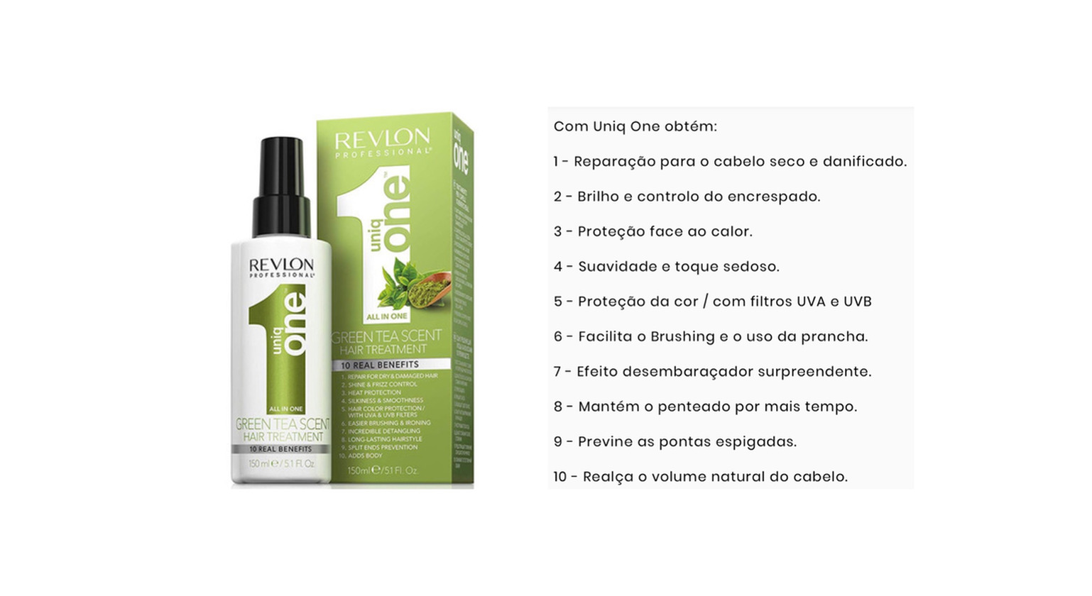 Product Revlon Uniq One Chá Verde