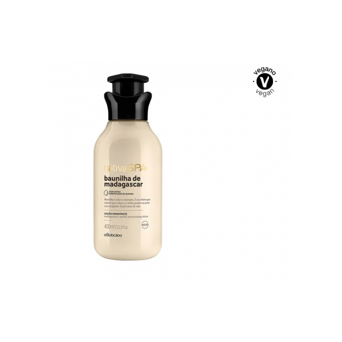 Producto Nativa SPA Loção Hidratante Baunilha e Madagascar 400ml - O