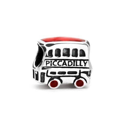 Lugar Bling Jewelry Piccadilly Londres Reino Unido Decker Bus Albalorio Mujer Adolescente Plata