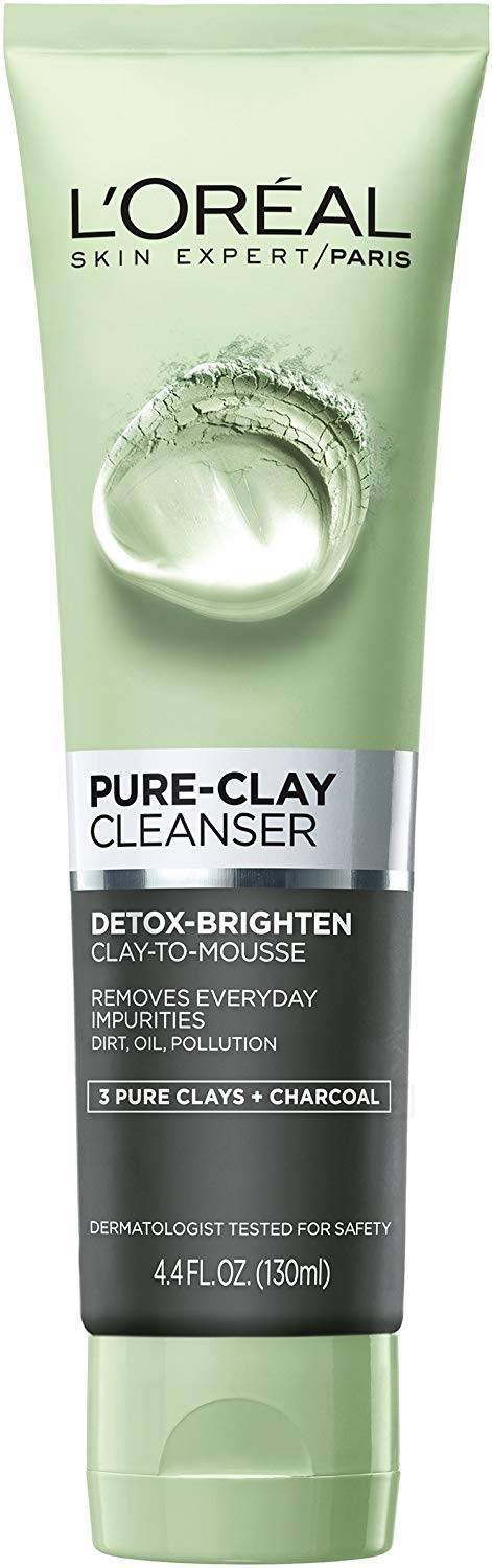 Producto L'Oréal Paris skincare Pure-clay Facial Cleanser