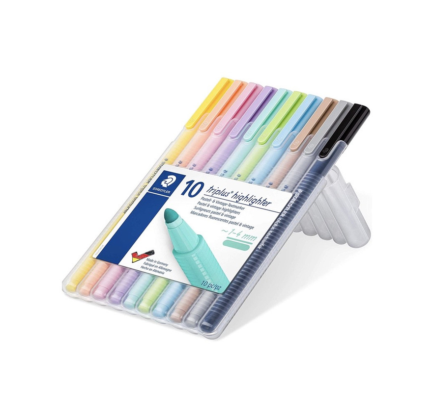 Social Staedtler triplus highlighter pastel