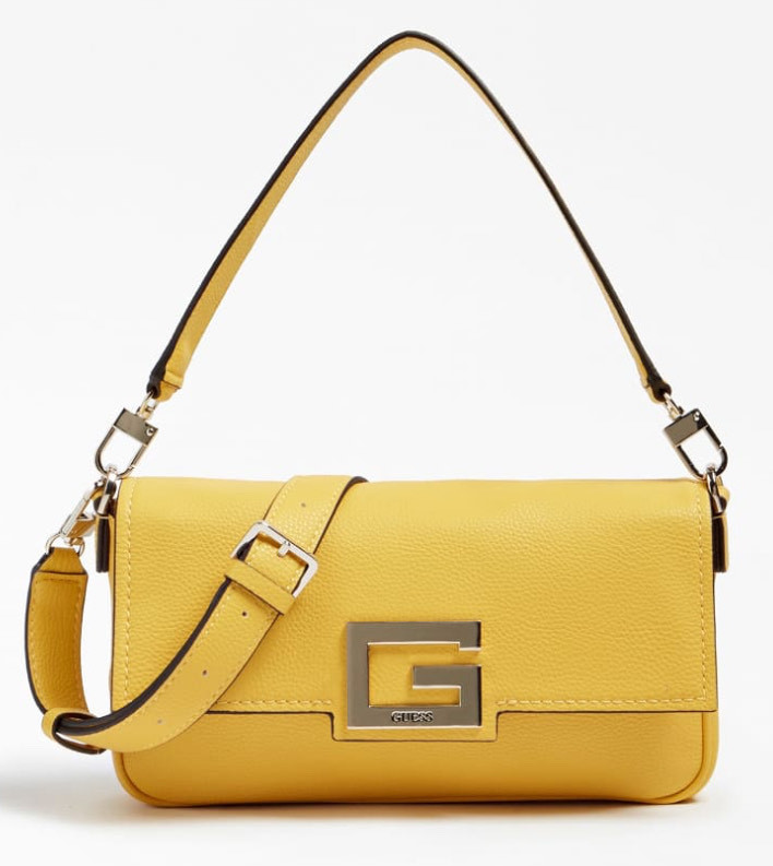 Product Guess Yellow Shoulder Bag