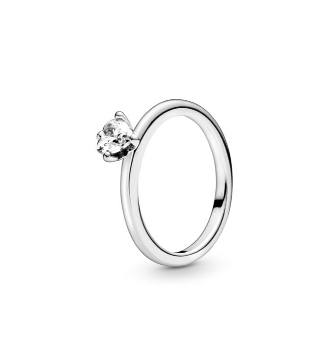 Products Pandora Anel Clear Heart Solitaire