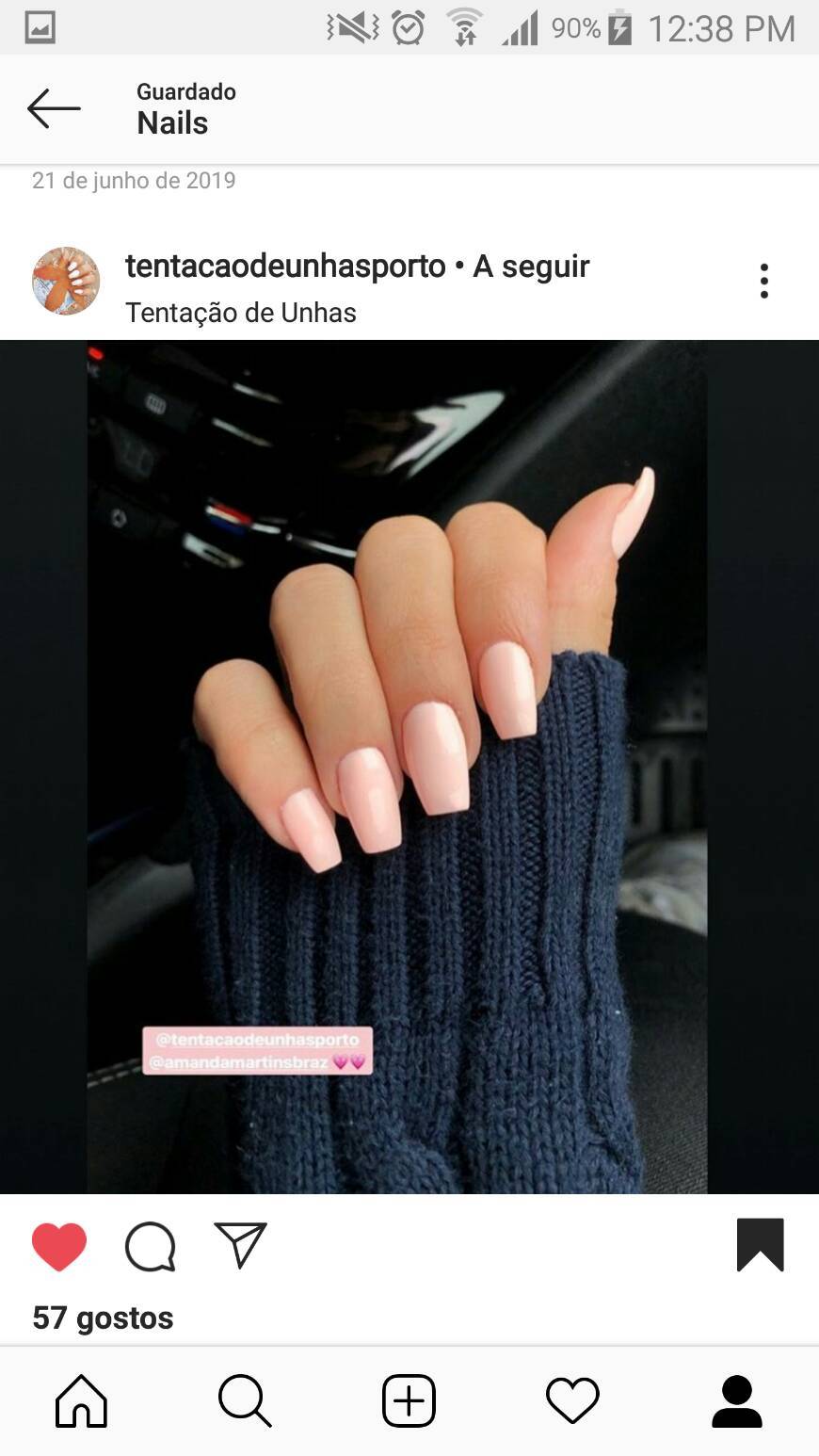 Pink Nails