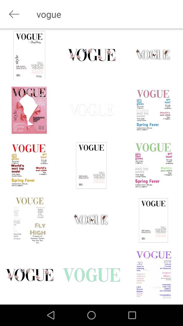 Fashion Vogue