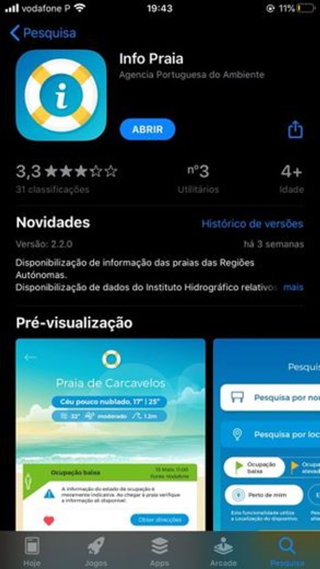 Apps ‎Info Praia na App Store