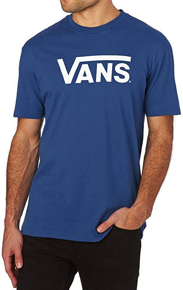 Moda T-shirt azul Vans