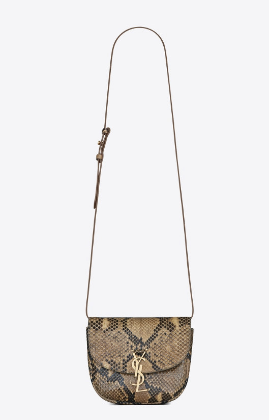 Fashion KAIA SMALL SATCHEL IN PYTHON - YSL