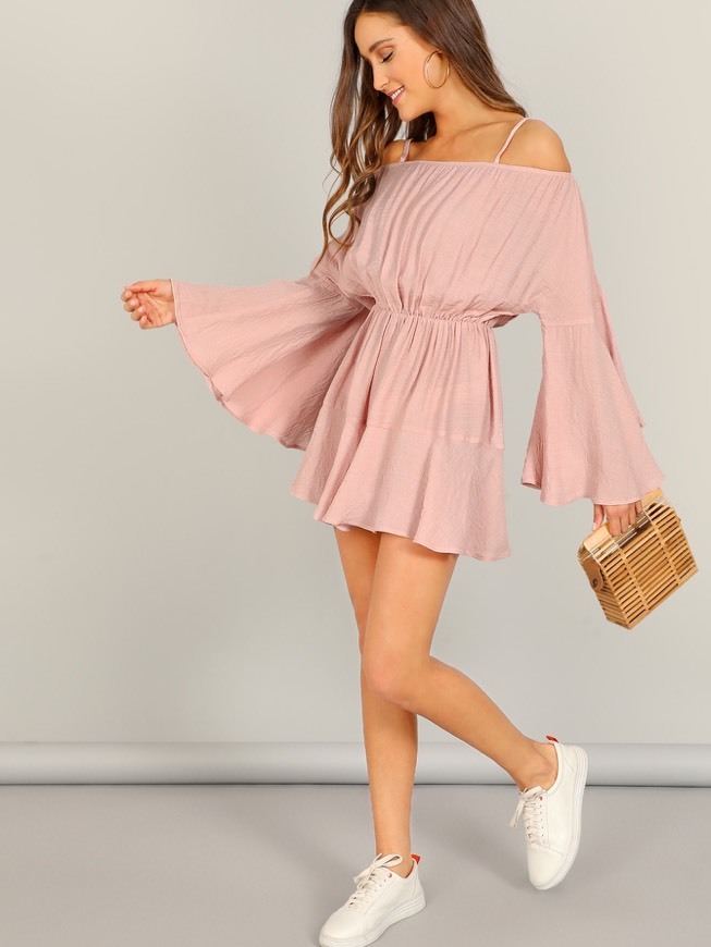 Fashion Summer pink romper