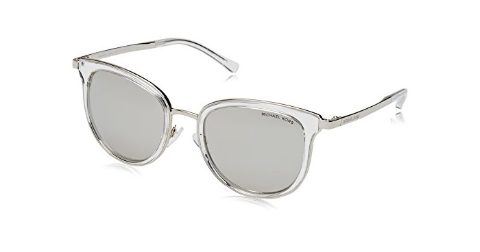 Moda MICHAEL KORS Adrianna I, Gafas de Sol Unisex-Adulto, Blanco