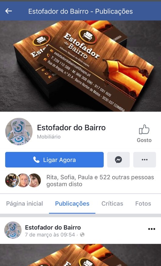 Products ESTOFADOR DO BAIRRO