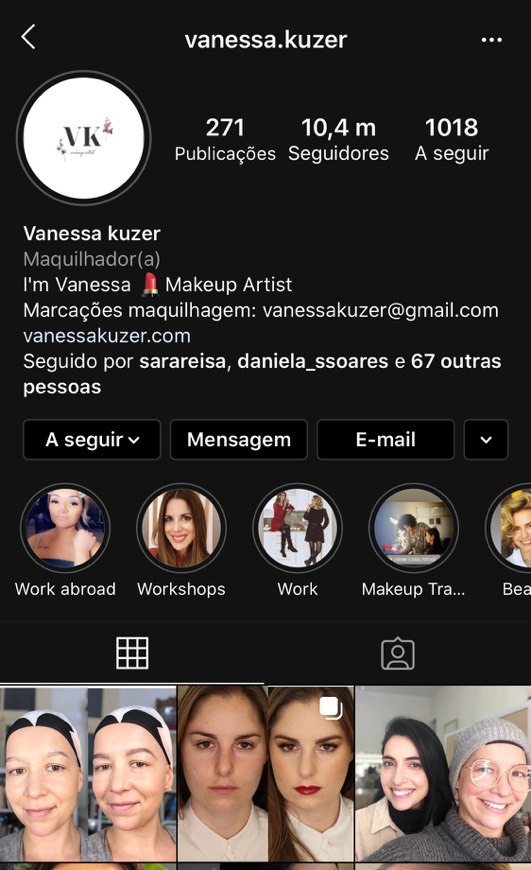 Moda VANESSA KUZER MAKE UP 