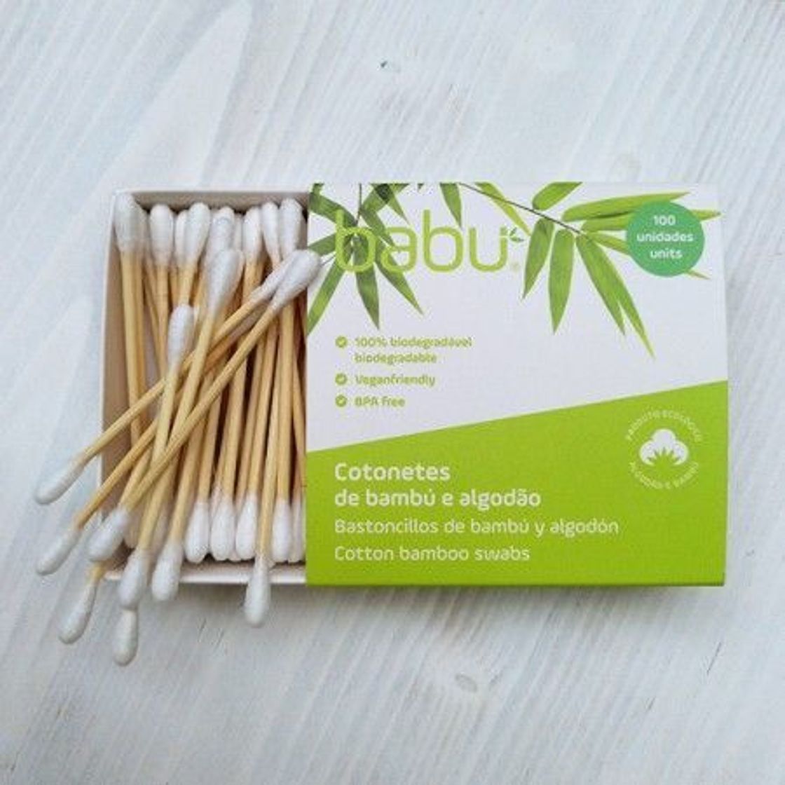 Products Cotonetes em bambu 