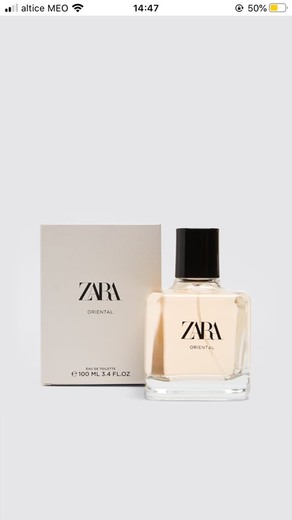 Perfume Oriental Zara
