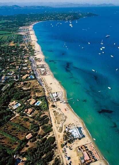 Places Pampelonne Beach