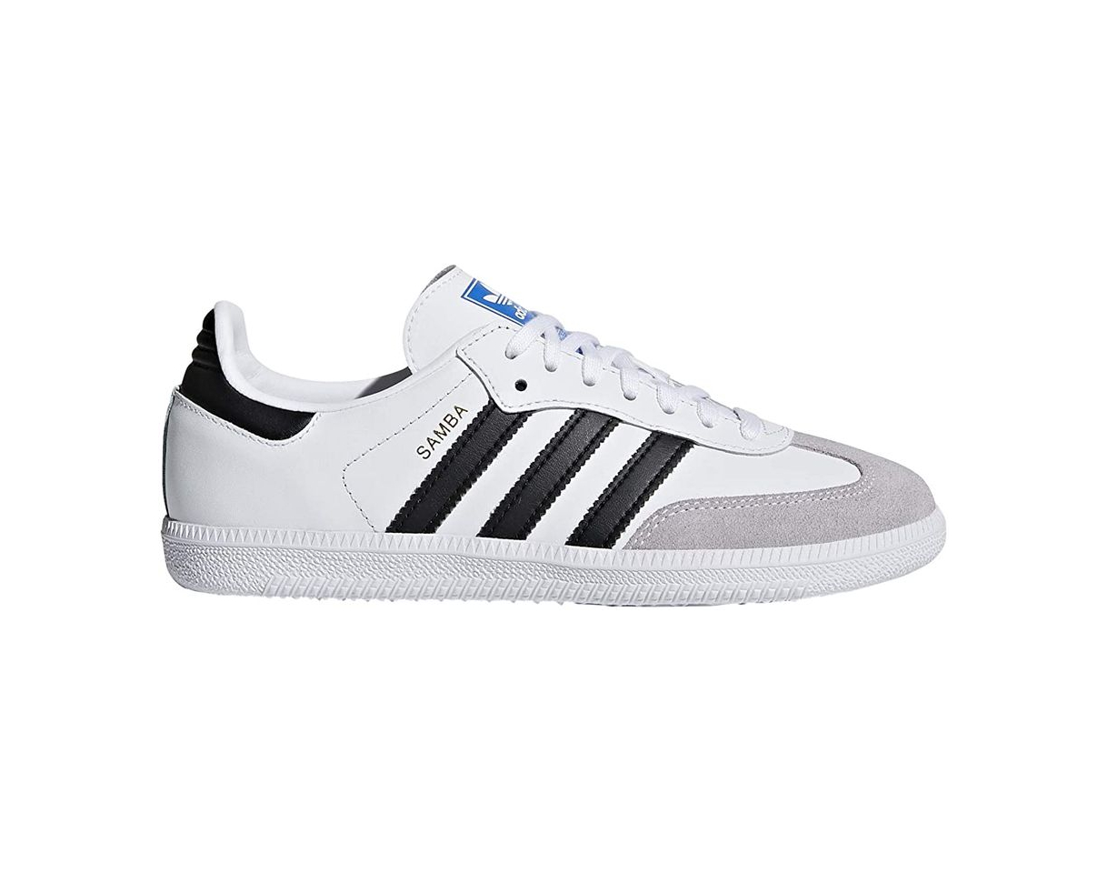 Moda Adidas Samba OG J, Zapatillas Unisex Niños, Blanco