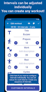 App Tabata Timer: Interval Timer Workout Timer HIIT