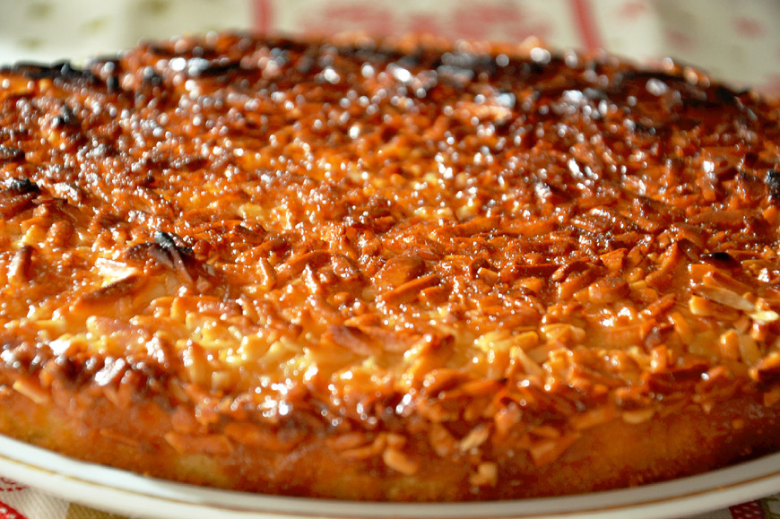 Tarte de amêndoa 