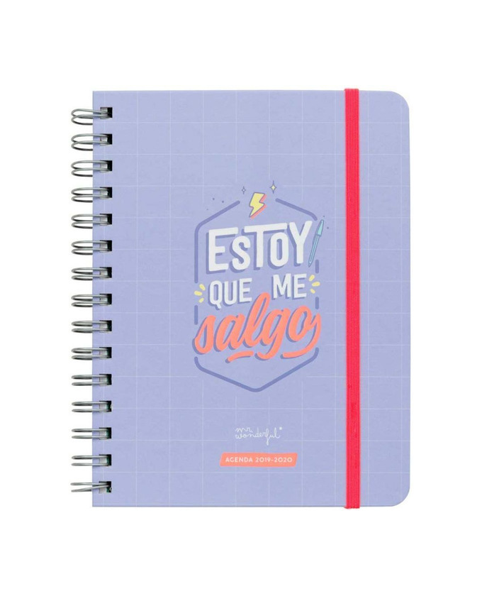 Producto Mr. Wonderful Agenda Rotu 2019/2020  "Estoy que Me Salgo" - 160