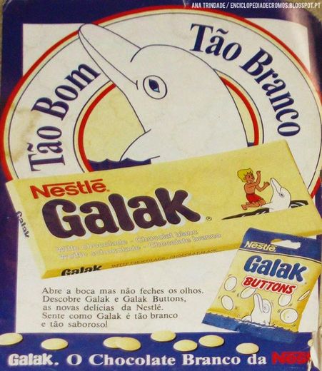 Chocolate Branco Galak 