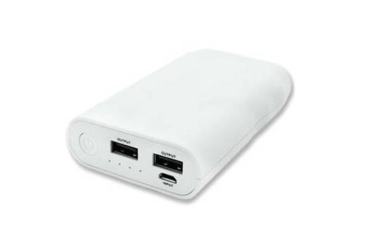 Power Bank Temium 6000mAh - branco 