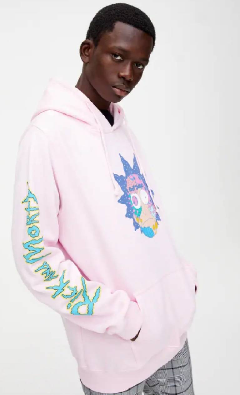 Moda Sweatshirt Rick and morty